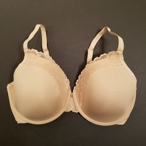 Natori Hidden Glamour Bra Cafe Nude Size 36DDD
